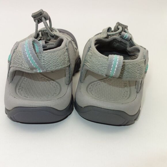 NEW KEEN Newport H2O Closed Toe Water Sandals Grey Ocean Wave Women's 5 - Picture 7 of 8